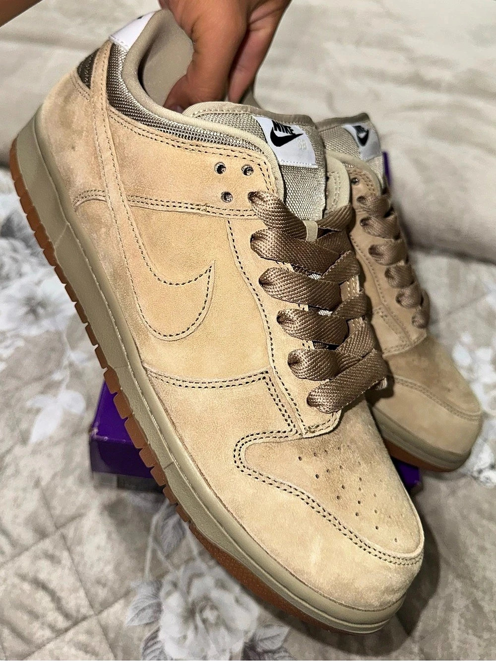 Nike Dunk Low Pro SB Tan & Brown US 12